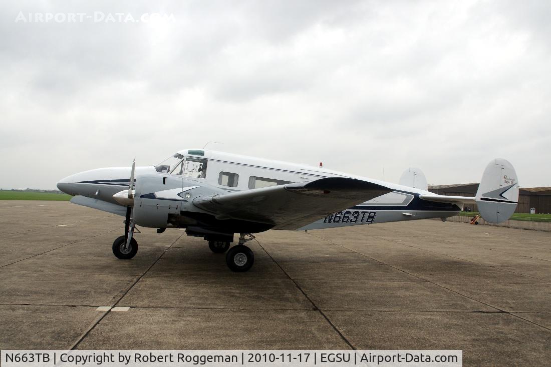 N663TB, 1964 Beech H-18 Tri-Gear C/N BA-663, Visiting