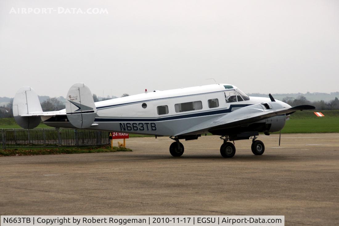 N663TB, 1964 Beech H-18 Tri-Gear C/N BA-663, Visiting