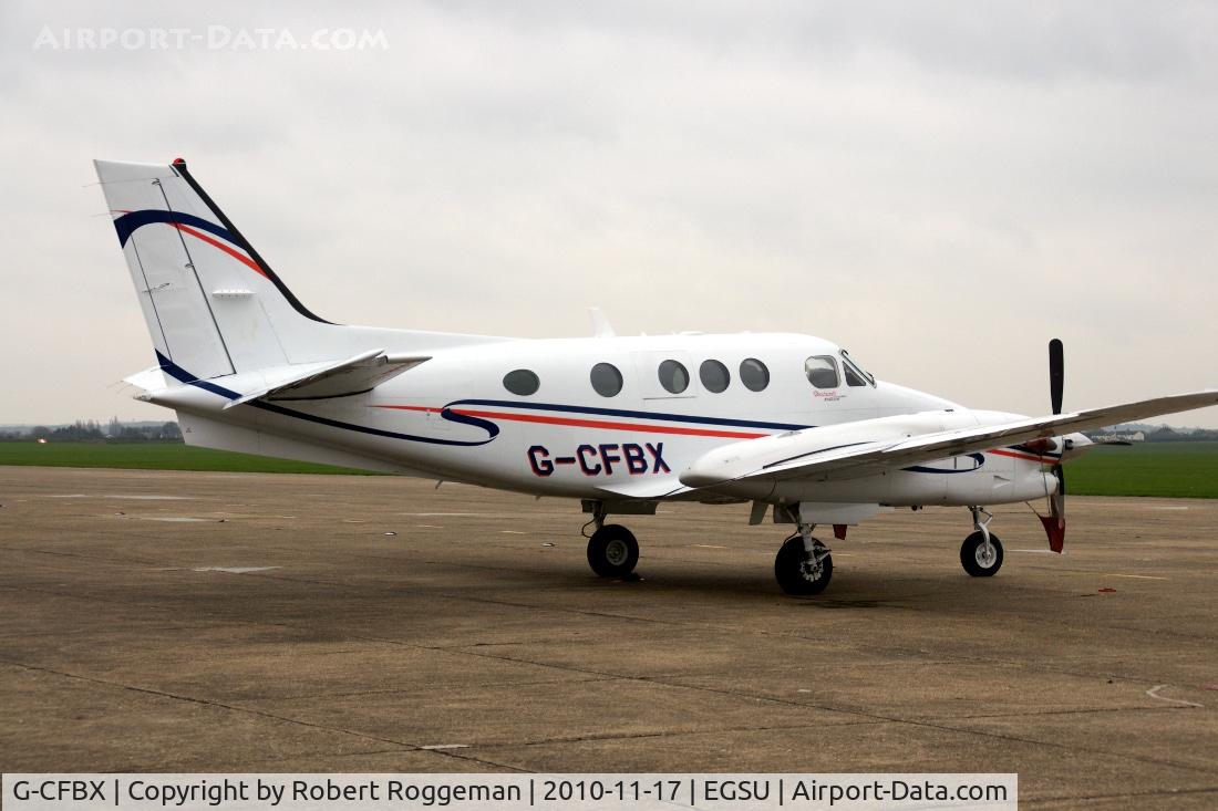 G-CFBX, 2008 Hawker Beechcraft C90GTI King Air King Air C/N LJ-1890, Visiting