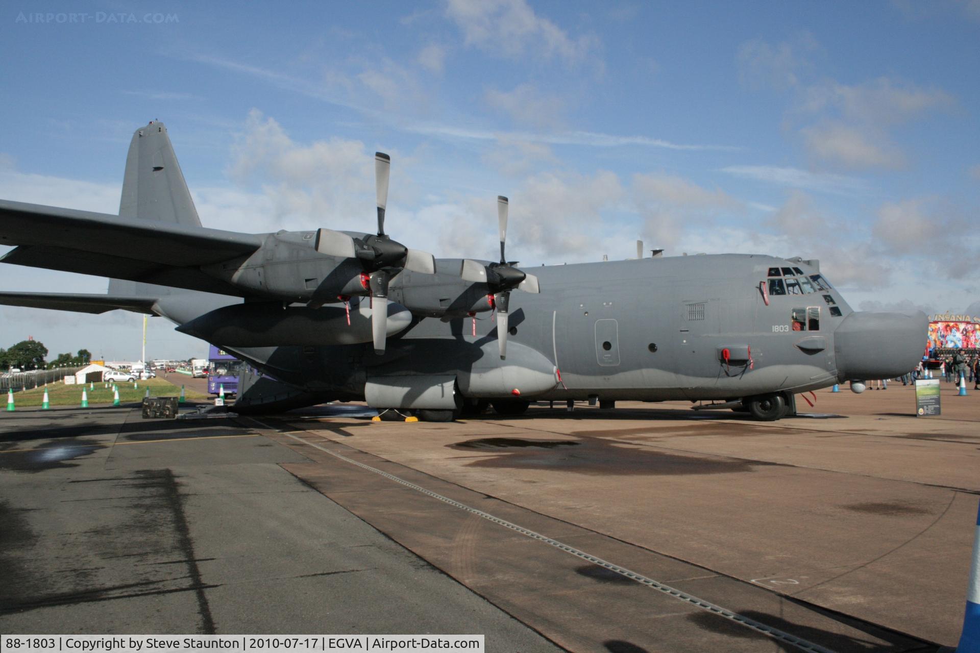 88-1803, 1988 Lockheed MC-130H Combat Talon II C/N 382-5173, Taken at the Royal International Air Tattoo 2010