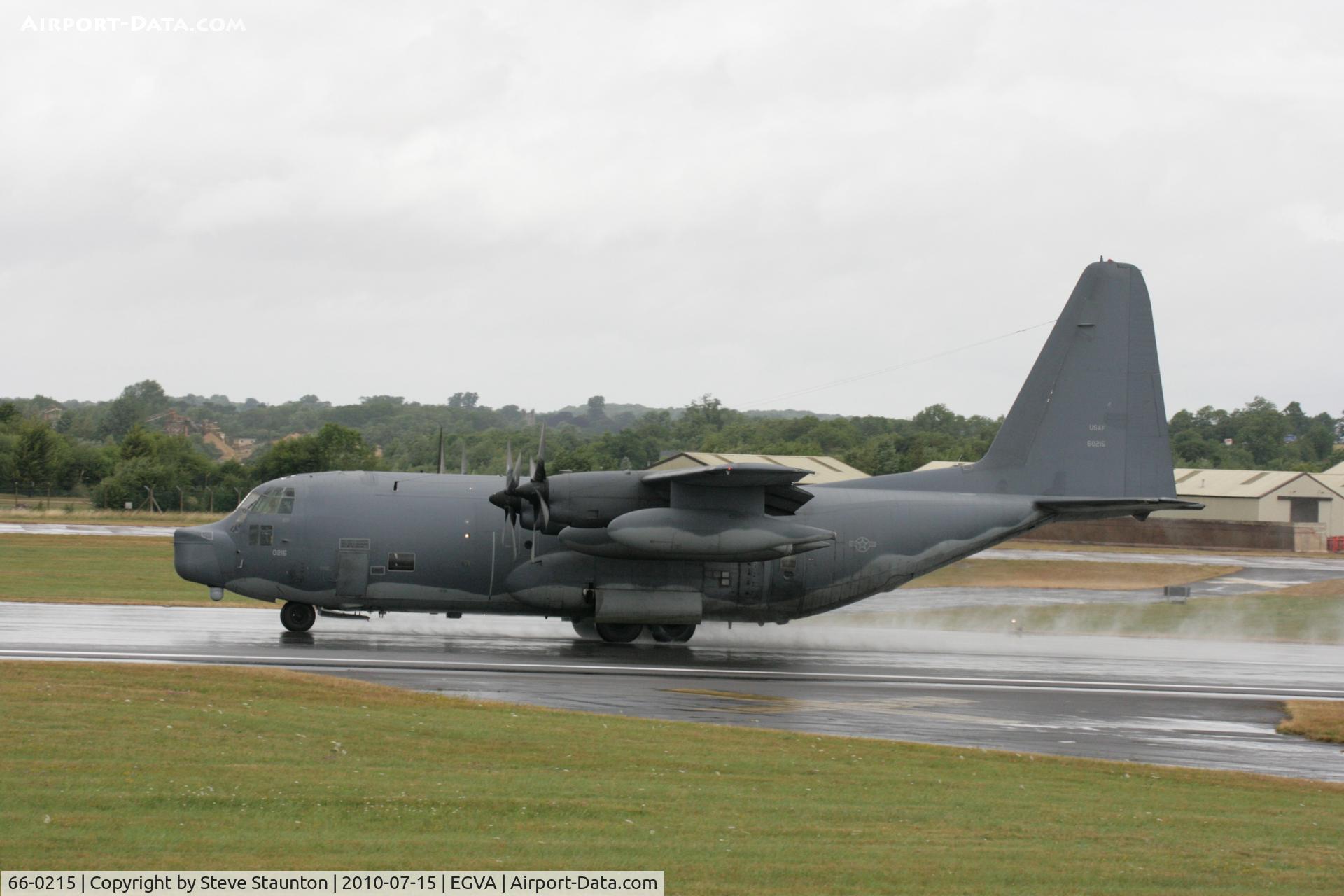 66-0215, 1966 Lockheed MC-130P Combat Shadow C/N 382-4165, Taken at the Royal International Air Tattoo 2010