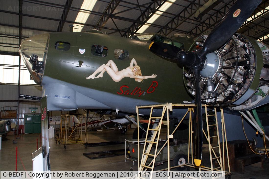 G-BEDF, 1944 Boeing B-17G Flying Fortress C/N 8693, Winter maintenance