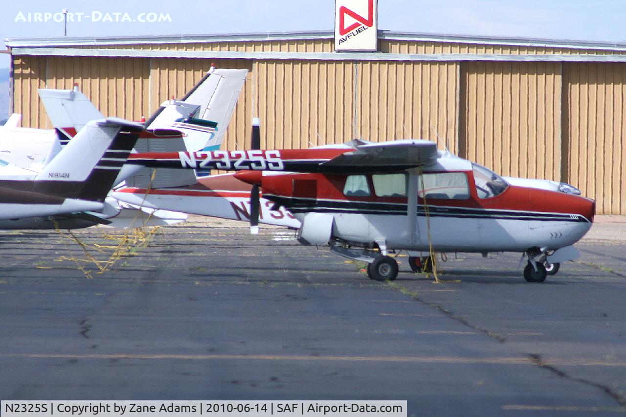 N2325S, 1967 Cessna T337B Turbo Super Skymaster C/N 337-0625, At Santa Fe Municipal Airport, Santa Fe, NM