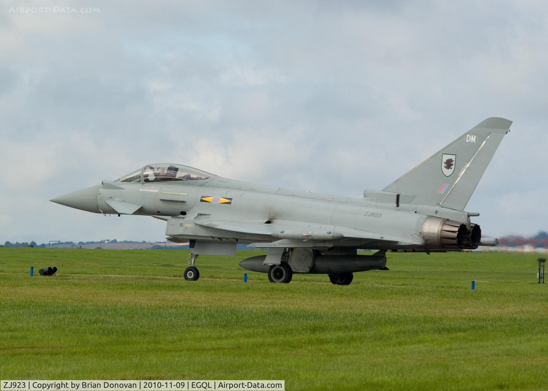 ZJ923, 2007 Eurofighter EF-2000 Typhoon FGR4 C/N 0075/BS014, Royal Air Force
RAF Leuchars Airshow