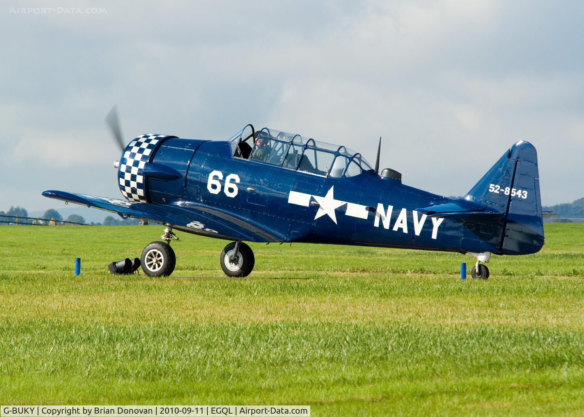 G-BUKY, 1952 Canadian Car & Foundry T-6H Harvard Mk.4M C/N CCF4-464, 52-8543/66
RAF Leuchars Airshow