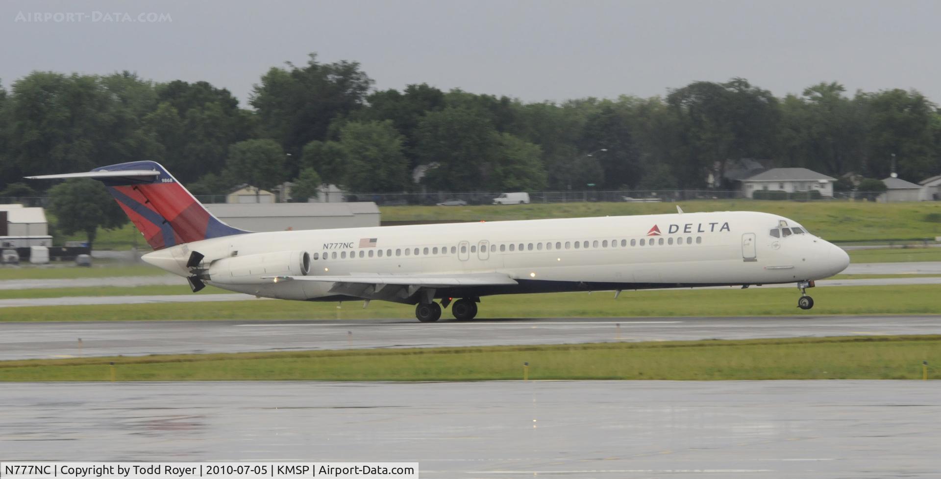 N777NC, 1979 McDonnell Douglas DC-9-51 C/N 47787, Stormy day in MSP
