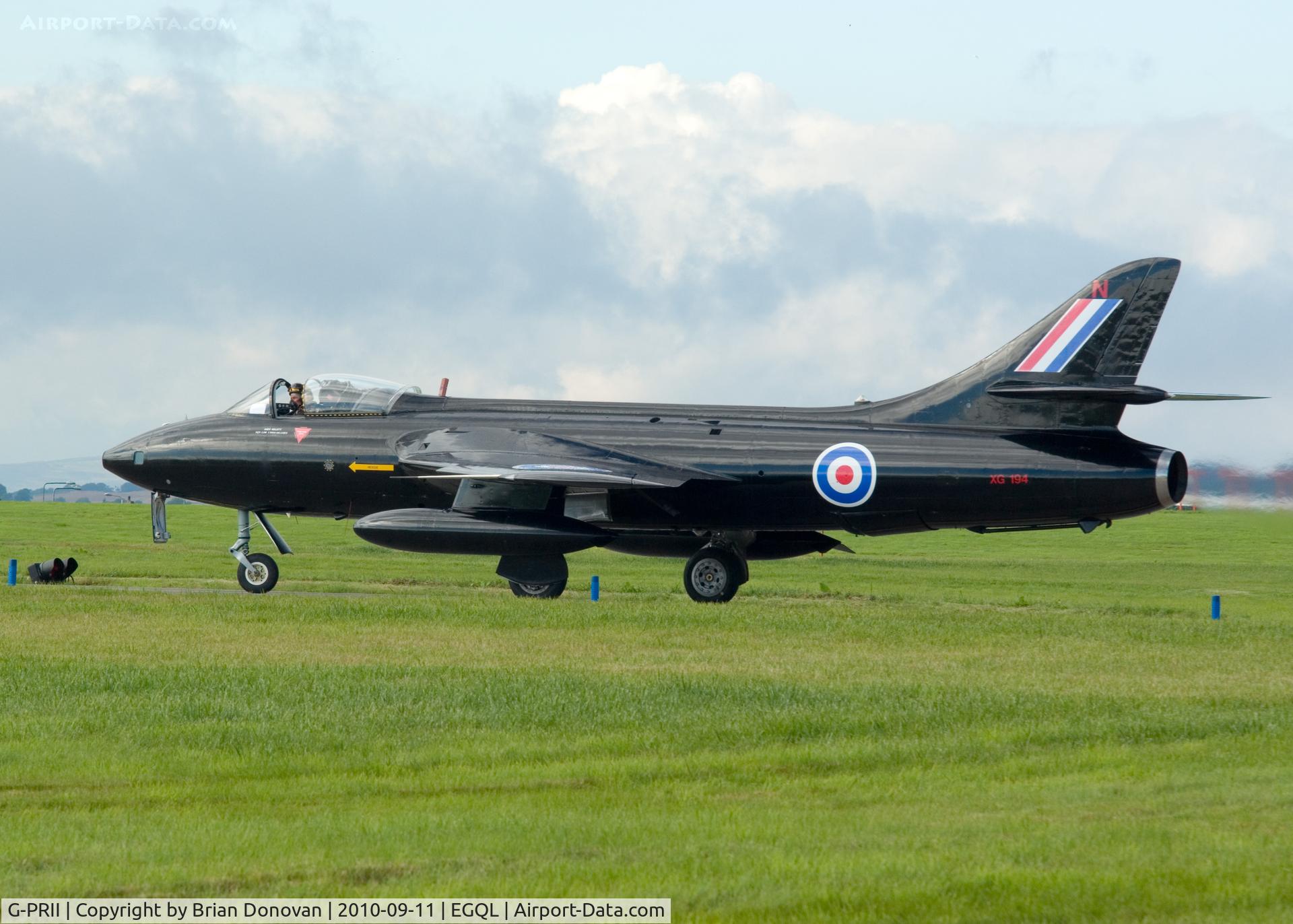 G-PRII, 1955 Hawker Hunter PR.11 C/N 41H-670690, XG194