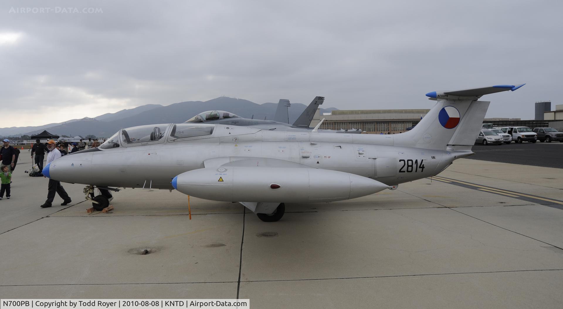 N700PB, 1968 Aero L-29 DELFIN C/N 892814, Point Mugu Airshow 2010