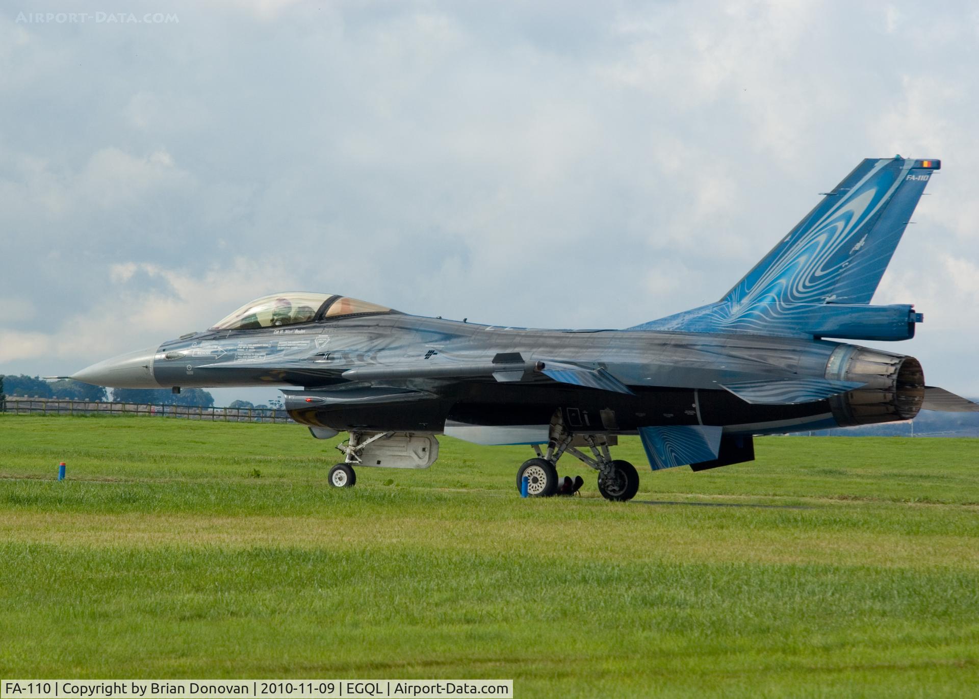 FA-110, SABCA F-16AM Fighting Falcon C/N 6H-110, Belgian Air Force
RAF Leuchars Airshow
