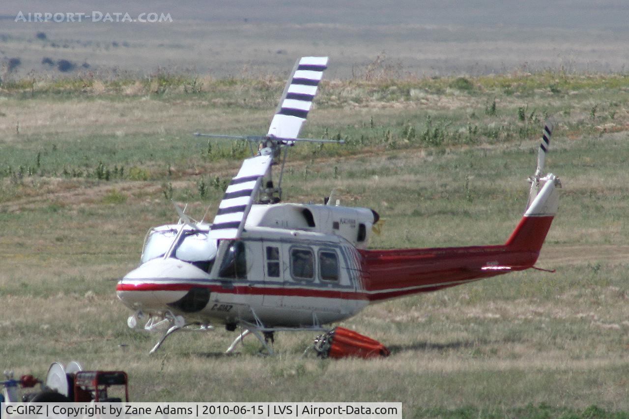 C-GIRZ, 1974 Bell 212 C/N 30622, At Las Vegas Municipal Airport, Las Vegas NM
