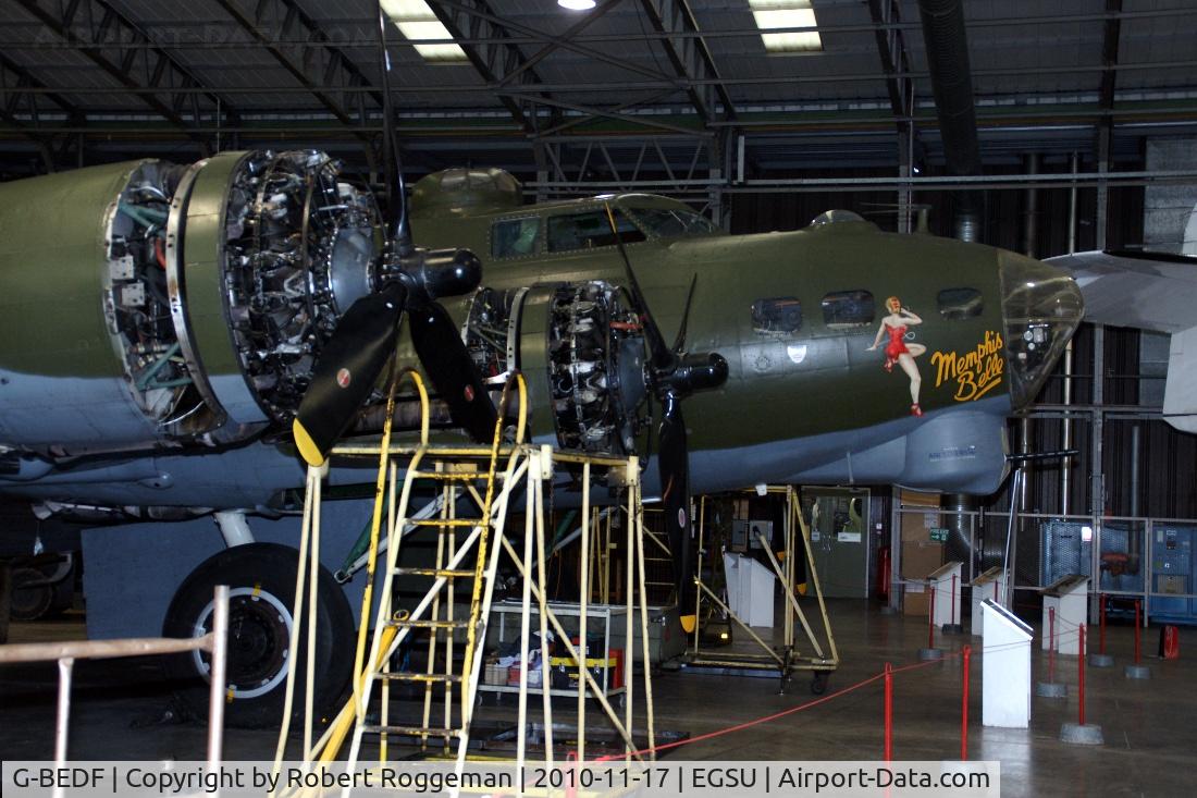 G-BEDF, 1944 Boeing B-17G Flying Fortress C/N 8693, Winter maintenance