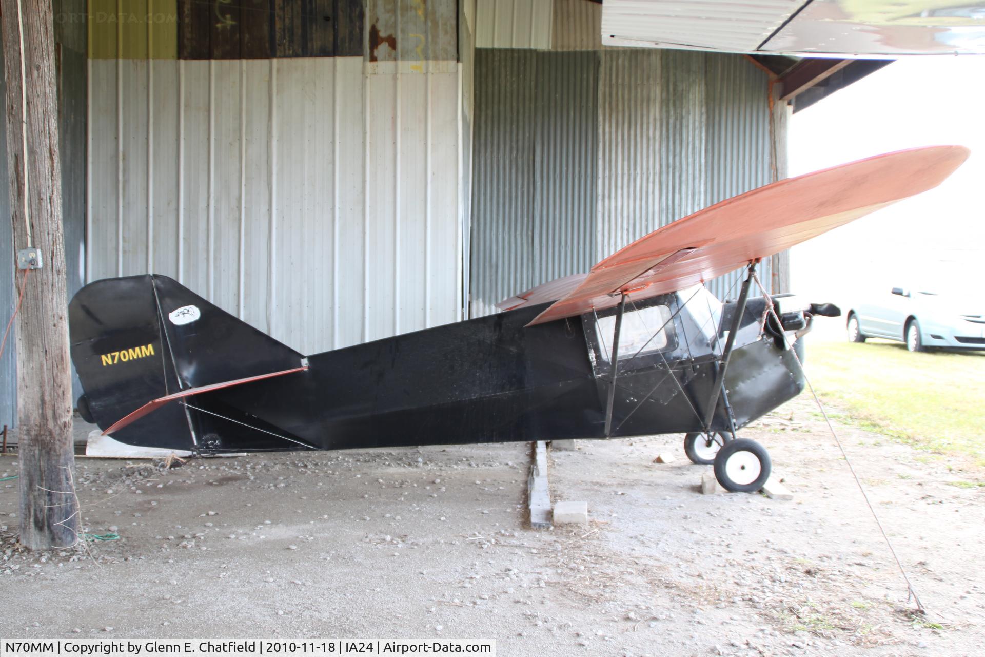 N70MM, 1984 Jason Aircraft Corp VCA-3 C/N 1, In the hangar for the season