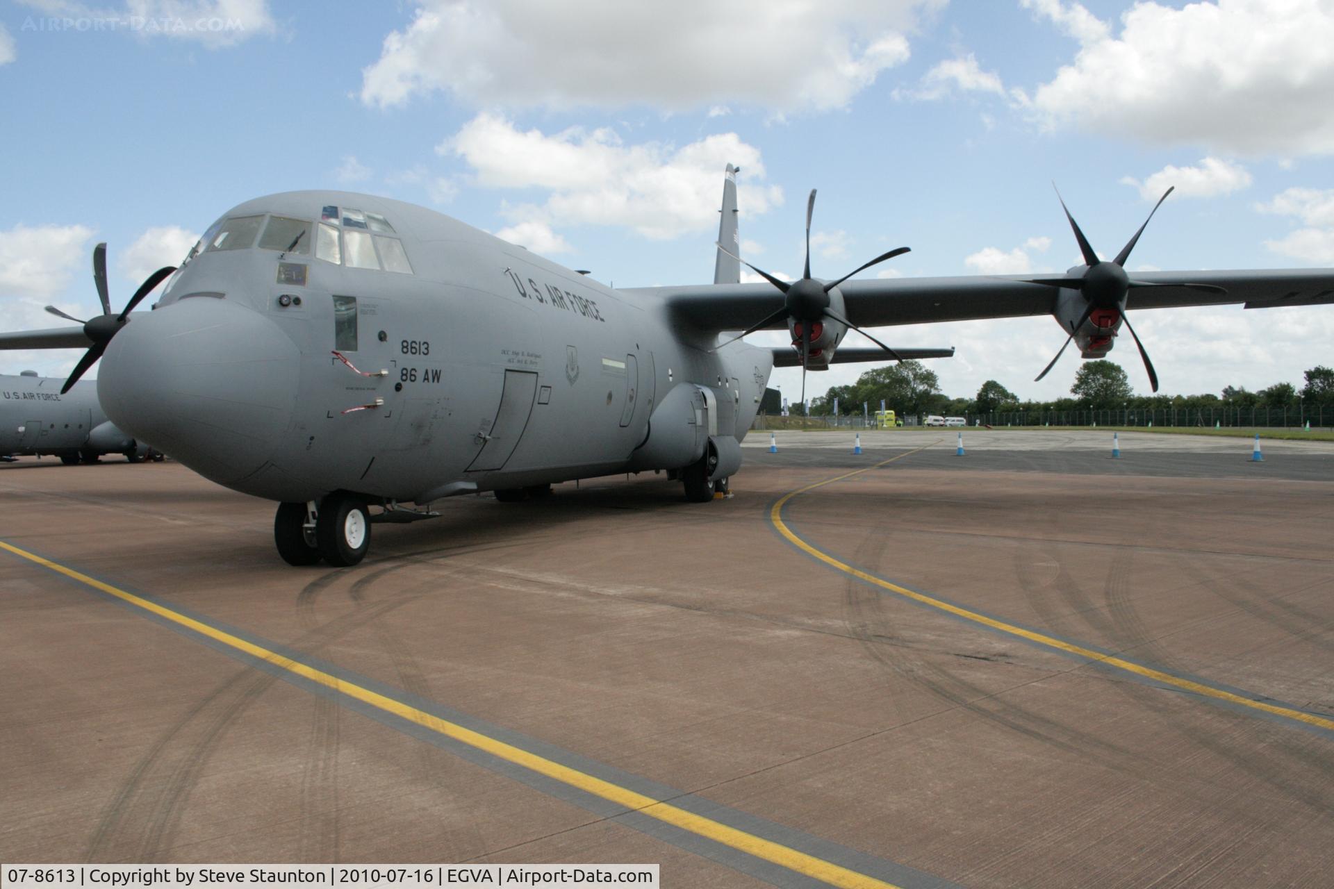 07-8613, 2004 Lockheed Martin C-130J-30 Super Hercules C/N 382-5624, Taken at the Royal International Air Tattoo 2010