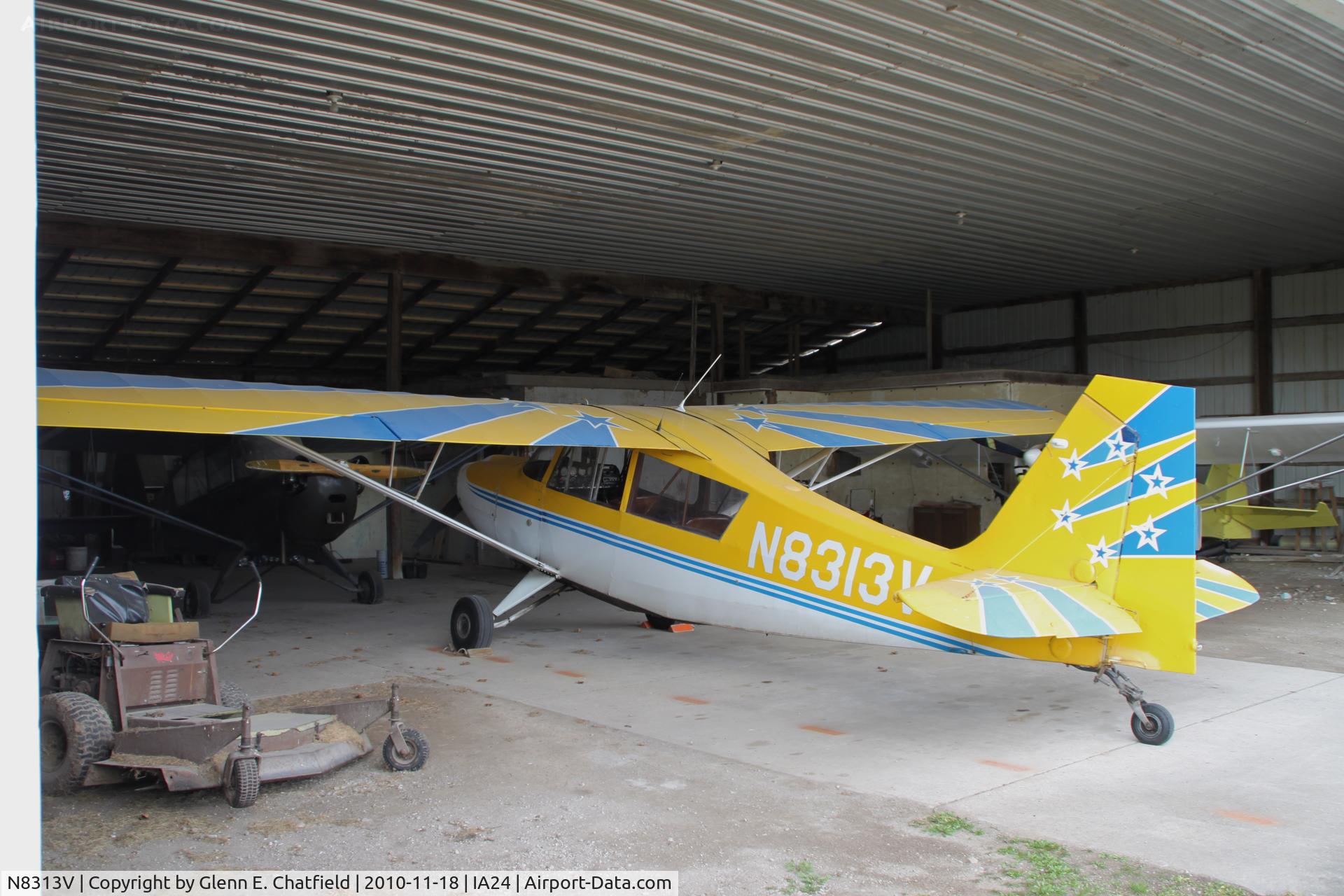 N8313V, 1966 Champion 7ECA Citabria C/N 53, Looks like maintenance time?