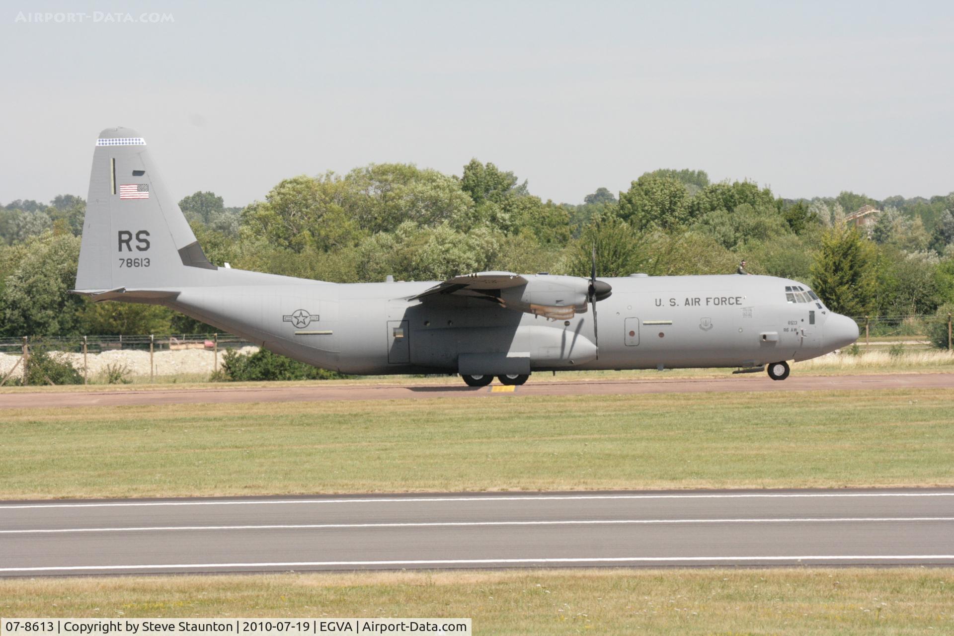 07-8613, 2004 Lockheed Martin C-130J-30 Super Hercules C/N 382-5624, Taken at the Royal International Air Tattoo 2010