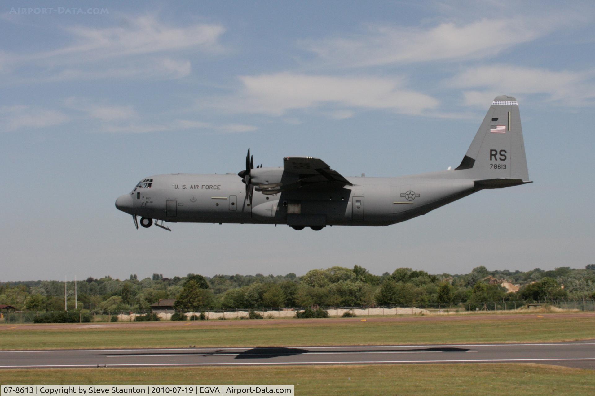 07-8613, 2004 Lockheed Martin C-130J-30 Super Hercules C/N 382-5624, Taken at the Royal International Air Tattoo 2010