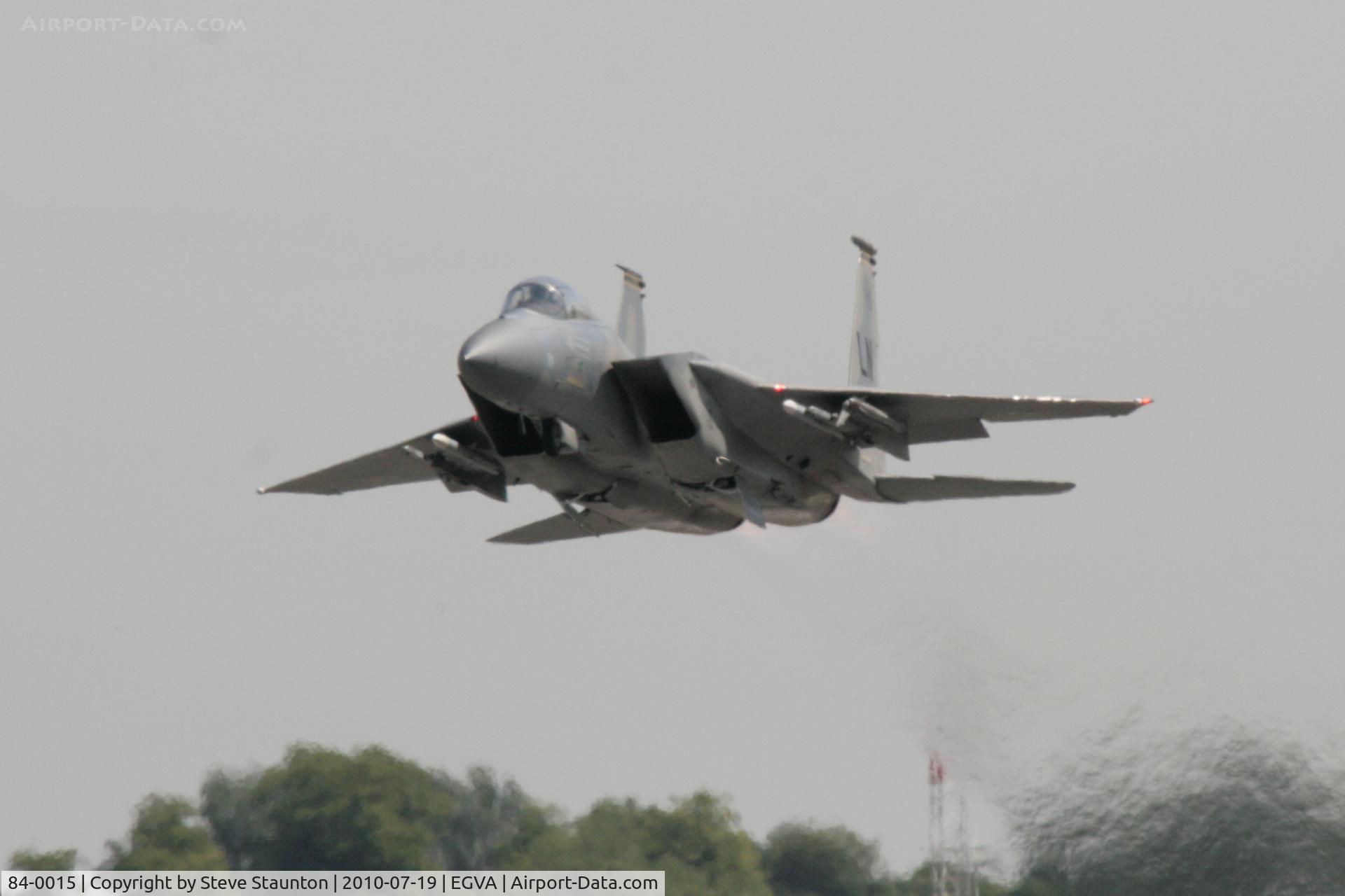 84-0015, 1984 McDonnell Douglas F-15C Eagle C/N 0925/C318, Taken at the Royal International Air Tattoo 2010