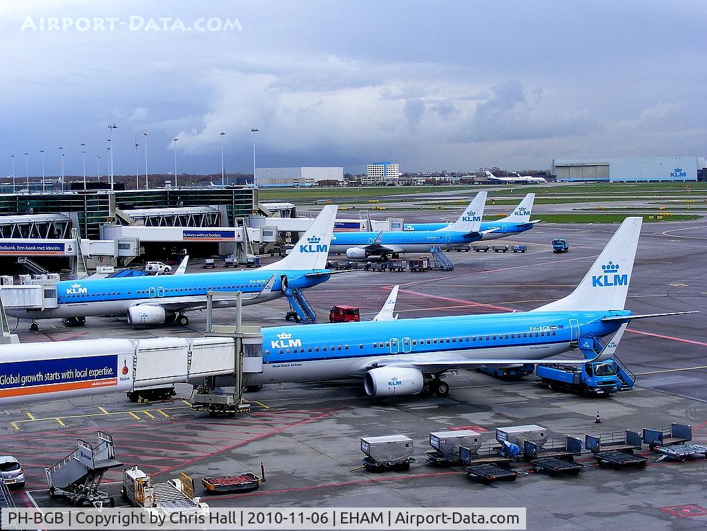PH-BGB, 2008 Boeing 737-8K2 C/N 37594, KLM Royal Dutch Airlines