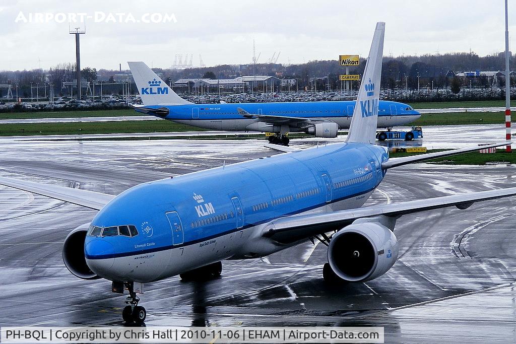 PH-BQL, 2006 Boeing 777-206/ER C/N 34711, KLM Royal Dutch Airlines