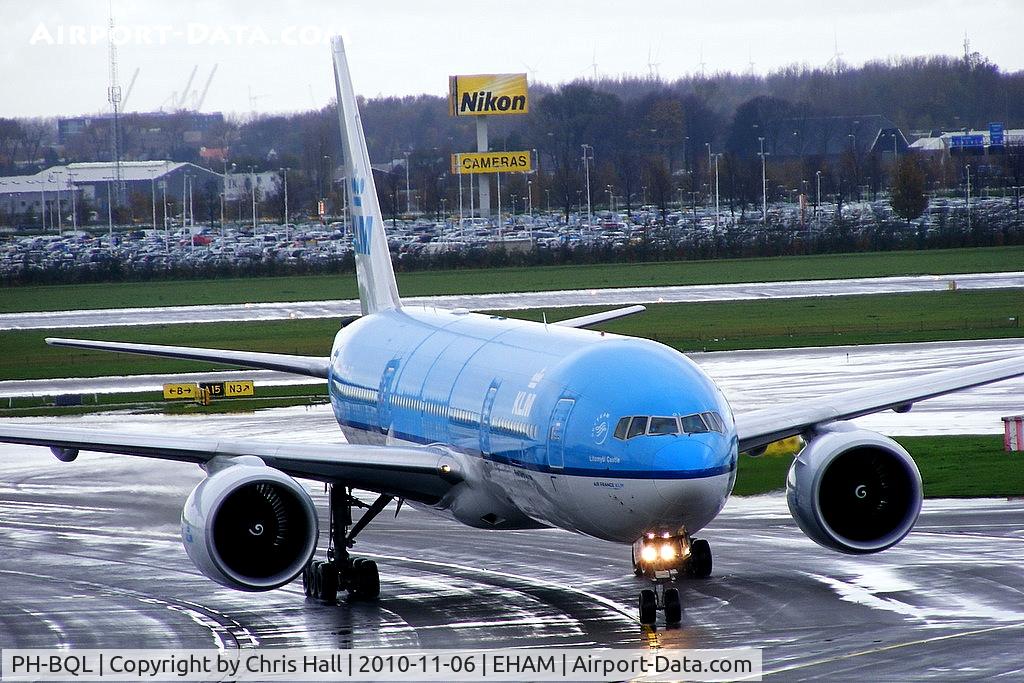 PH-BQL, 2006 Boeing 777-206/ER C/N 34711, KLM Royal Dutch Airlines