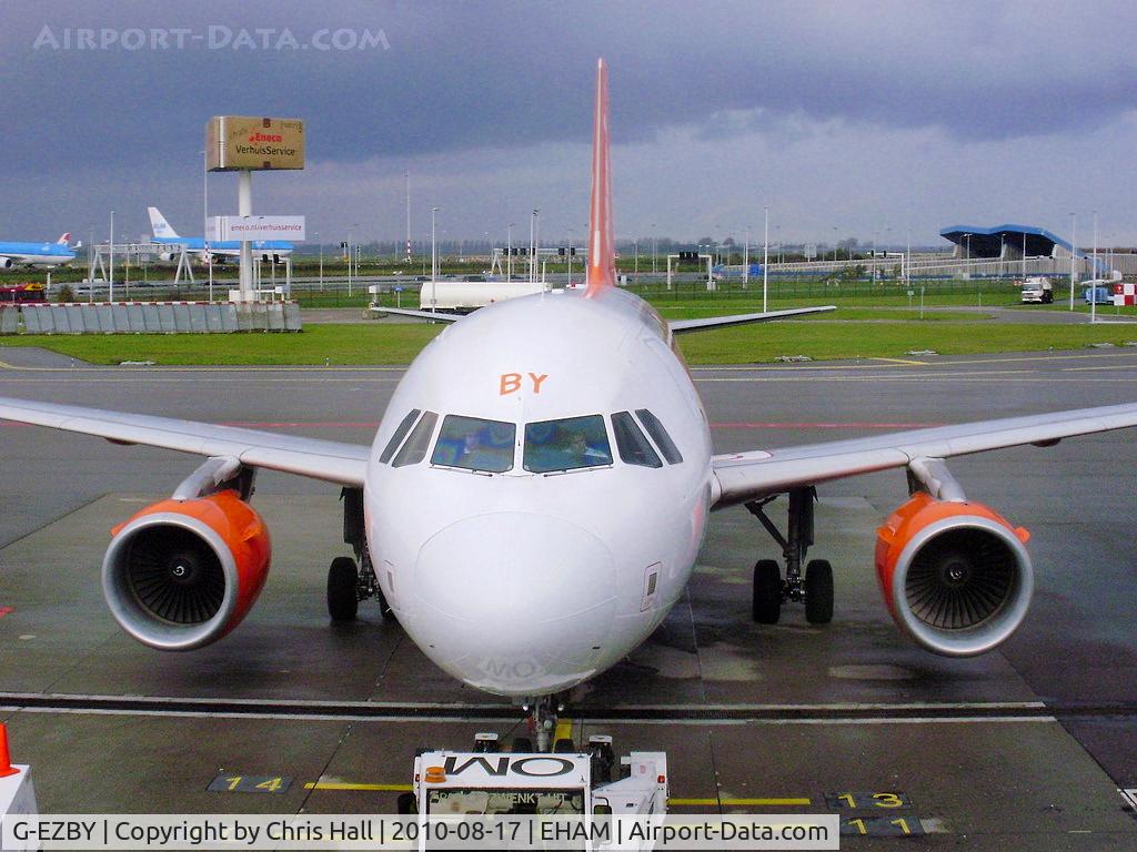 G-EZBY, 2007 Airbus A319-111 C/N 3176, easyJet