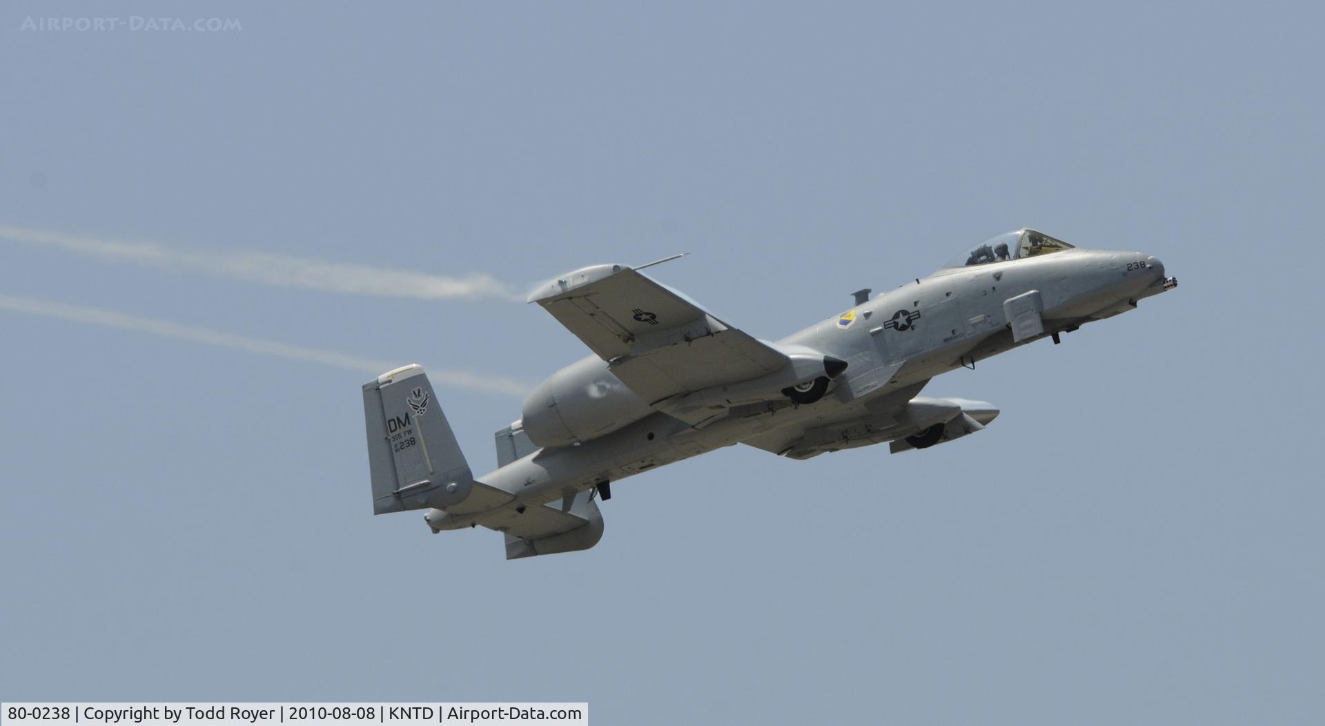 80-0238, 1980 Fairchild Republic A-10C Thunderbolt II C/N A10-0588, Point Mugu Airshow 2010