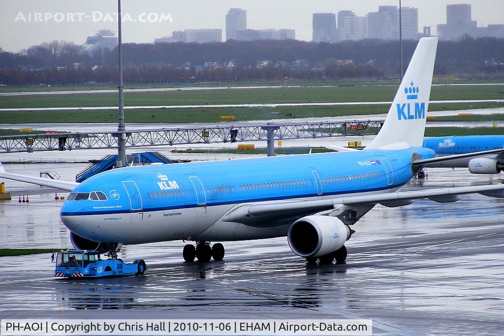 PH-AOI, 2007 Airbus A330-203 C/N 819, KLM Royal Dutch Airlines