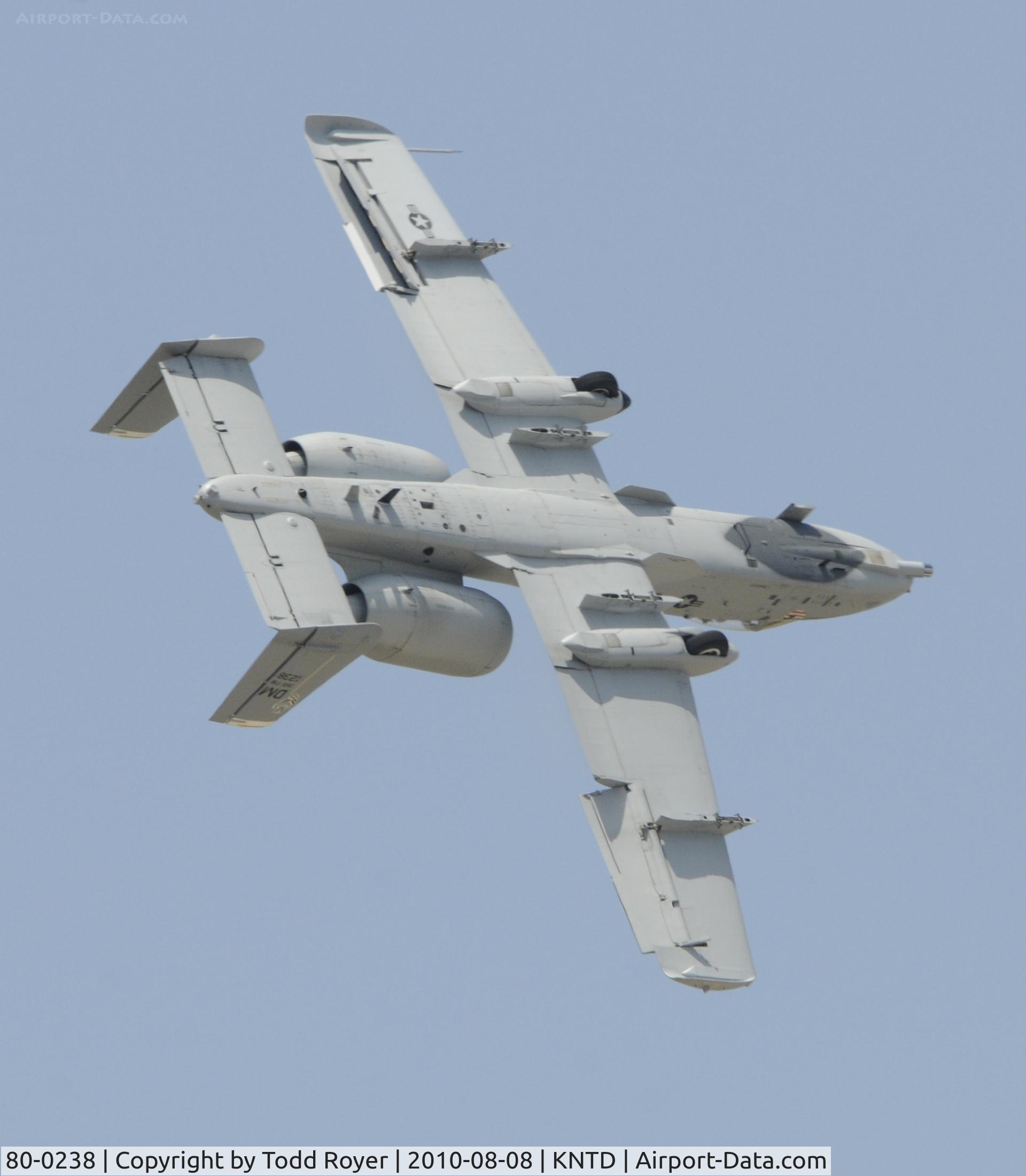 80-0238, 1980 Fairchild Republic A-10C Thunderbolt II C/N A10-0588, Point Mugu Airshow 2010