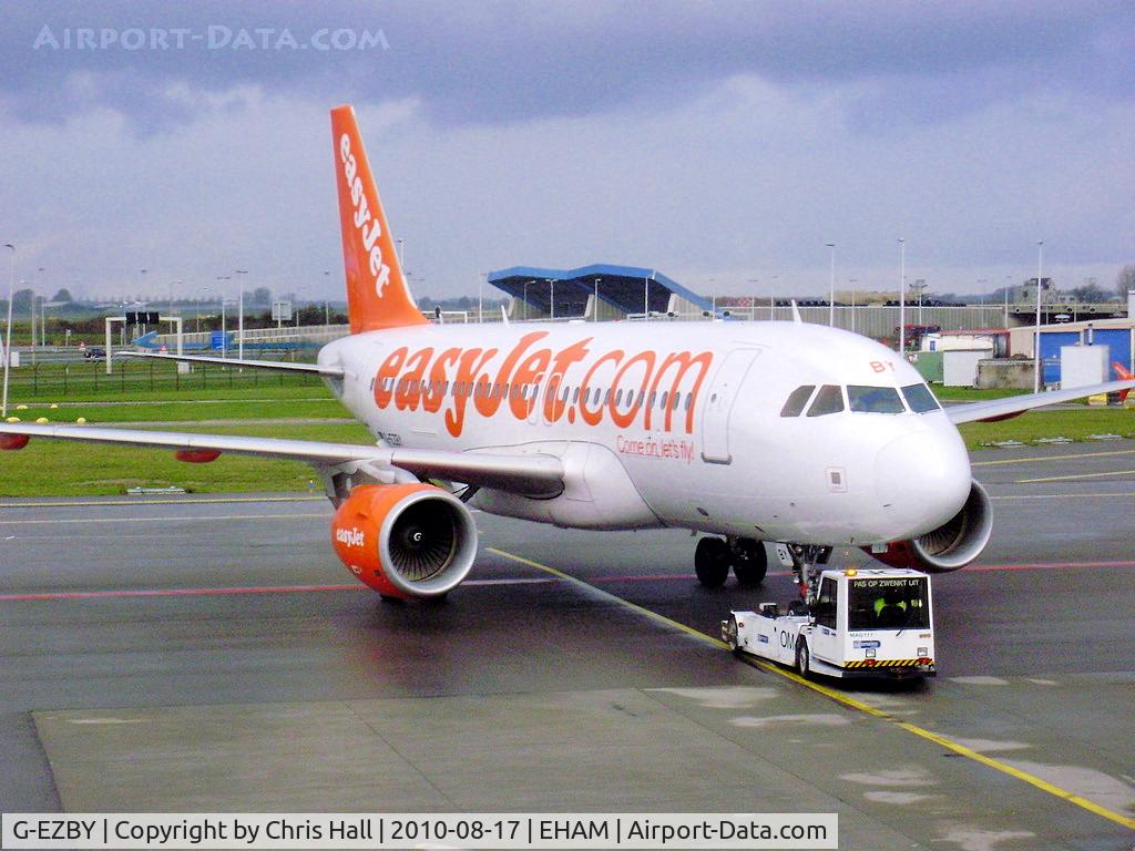 G-EZBY, 2007 Airbus A319-111 C/N 3176, easyJet