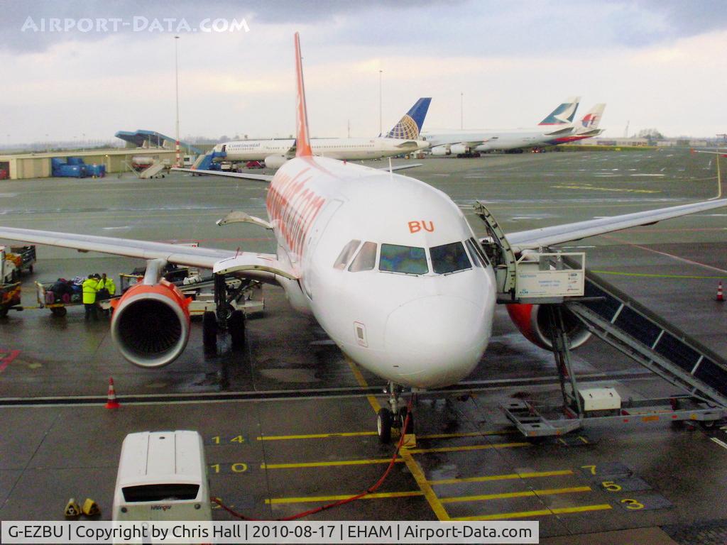 G-EZBU, 2007 Airbus A319-111 C/N 3118, easyJet
