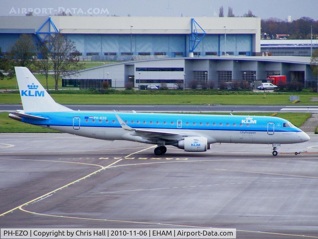 PH-EZO, 2010 Embraer 190LR (ERJ-190-100LR) C/N 19000345, KLM Cityhopper