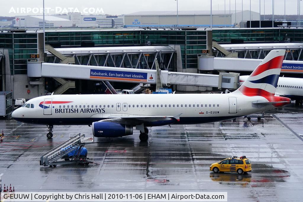 G-EUUW, 2008 Airbus A320-232 C/N 3499, British Airways