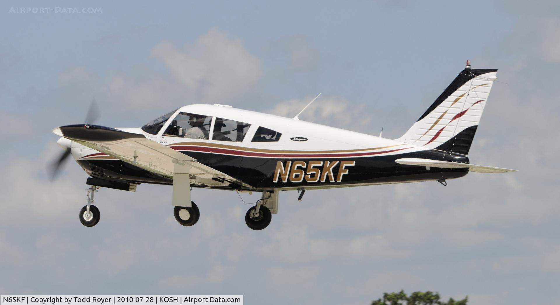 N65KF, 1968 Piper PA-28R-180 Cherokee Arrow C/N 28R-30906, EAA Airventure 2010