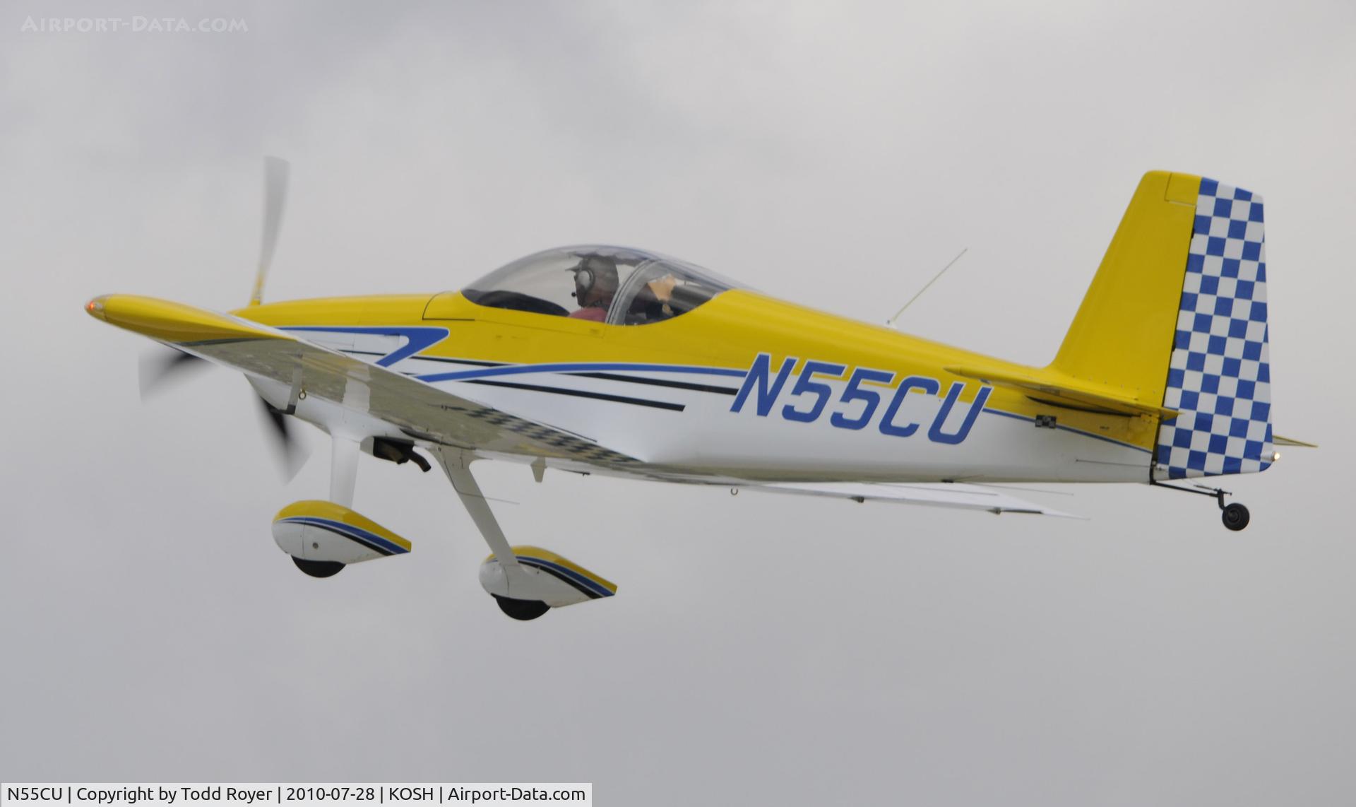 N55CU, 2007 Vans RV-7 C/N 72289, EAA Airventure 2010