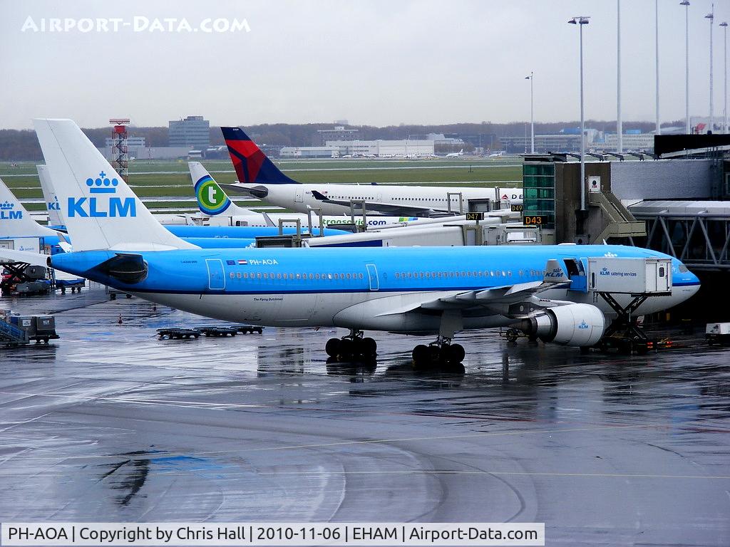 PH-AOA, 2005 Airbus A330-203 C/N 682, KLM Royal Dutch Airlines