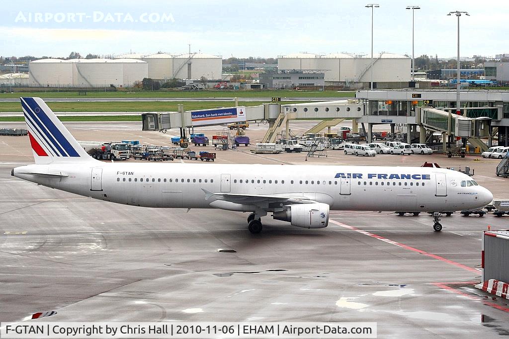 F-GTAN, 2007 Airbus A321-211 C/N 3051, Air France