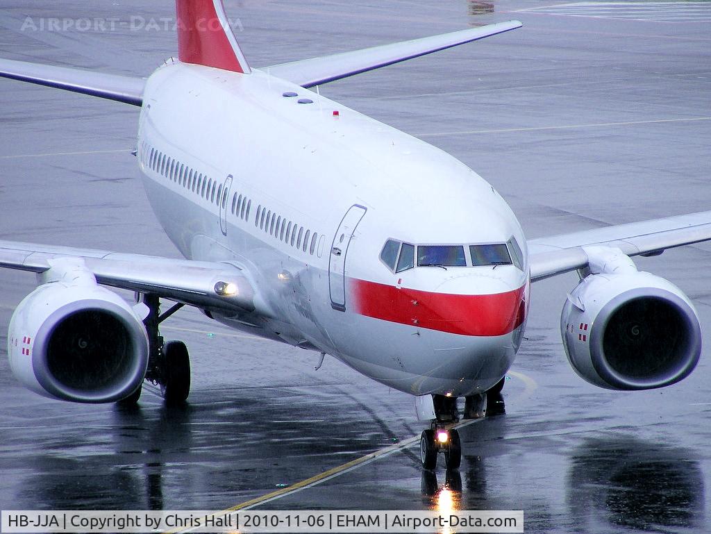 HB-JJA, 2005 Boeing 737-7AK BBJ C/N 34303, Privatair operating for KLM