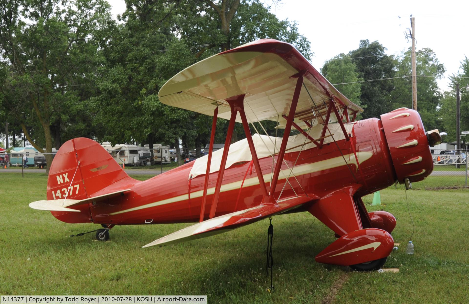 N14377, Waco UMF-5 C/N 001, EAA Airventure 2010