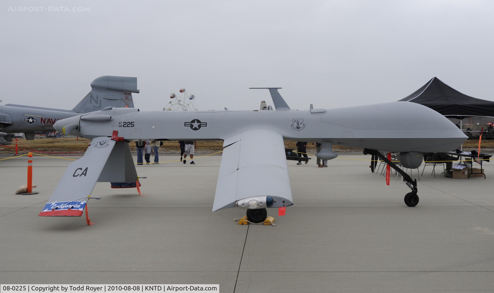 08-0225, General Atomics MQ-1 Predator Predator C/N P-000, Point Mugu Airshow 2010