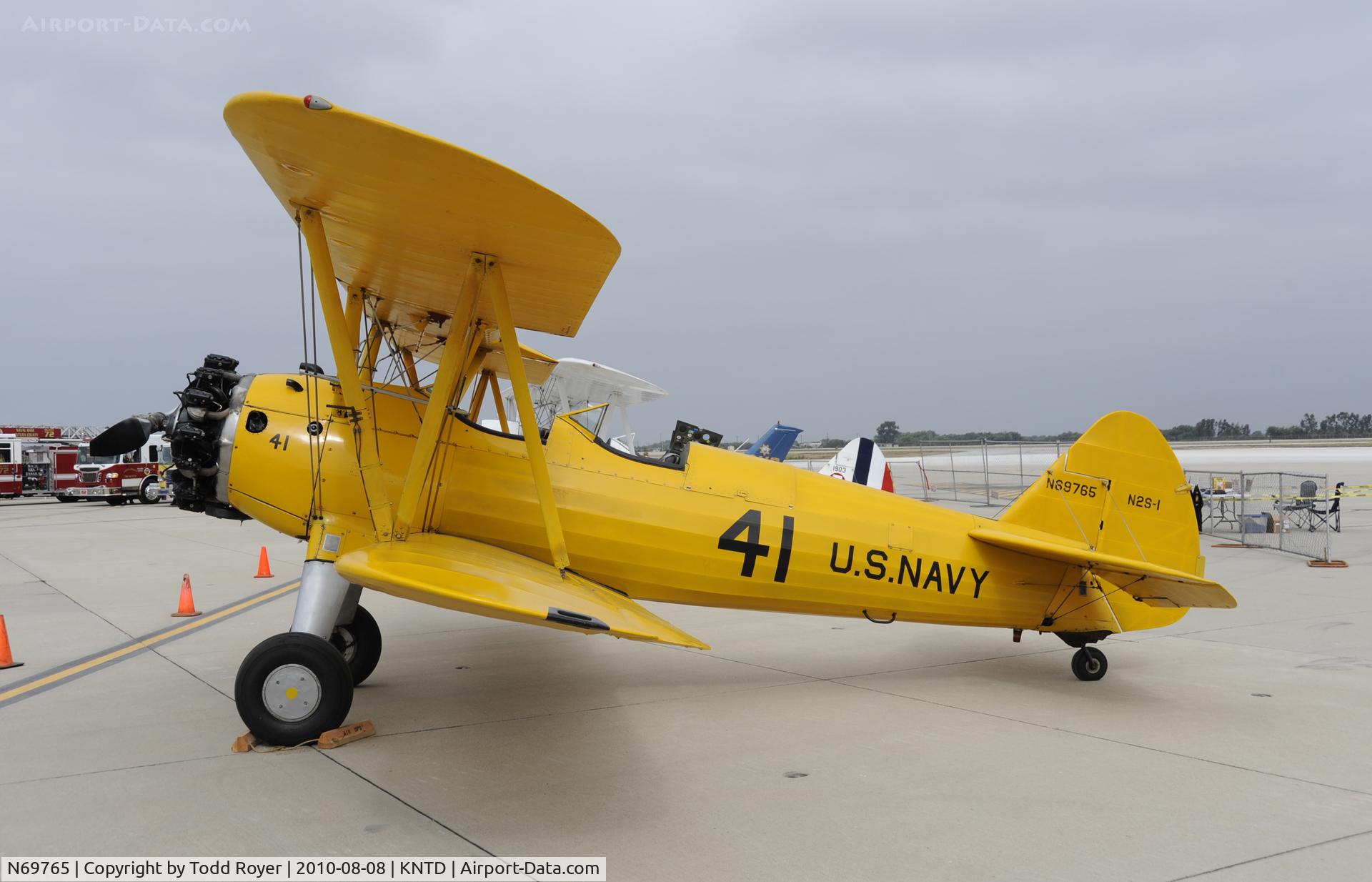N69765, 1941 Boeing A75N1 (PT17) C/N 75-1044, Point Mugu Airshow 2010