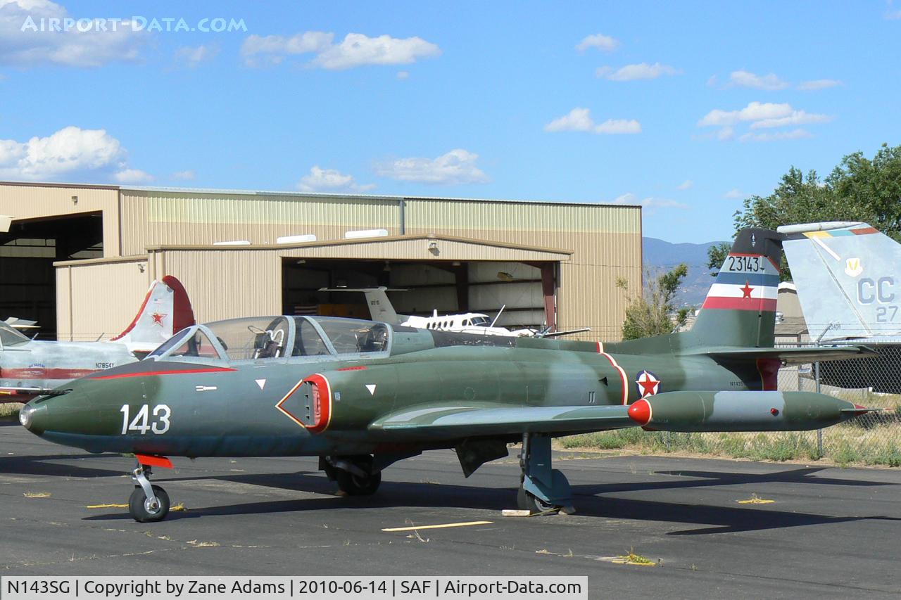 N143SG, 1967 Soko G-2 Galeb C/N FVS-G23-143, At Santa Fe Municipal Airport - Santa Fe, NM