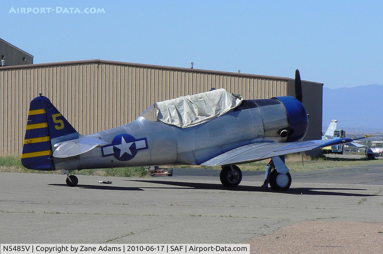 N5485V, North American SNJ-6 Texan C/N 121-43110, At Santa Fe Municipal Airport - Santa Fe, NM