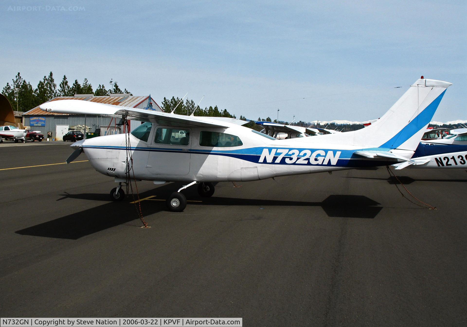N732GN, 1976 Cessna T210L Turbo Centurion C/N 21061503, 1976 Cessna T210L @ Placerville, CA (canceled as exported to Mexico on July 10, 2006)