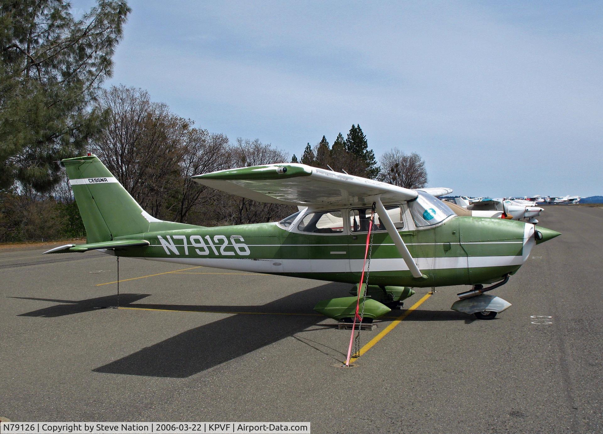 N79126, 1969 Cessna 172K Skyhawk C/N 17257898, Locally-based 1969 Cessna 172K @ Placerville, CA