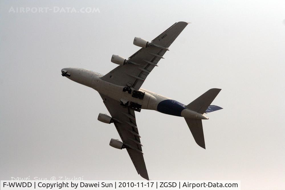 F-WWDD, 2005 Airbus A380-861 C/N 004, zhuhai airshow