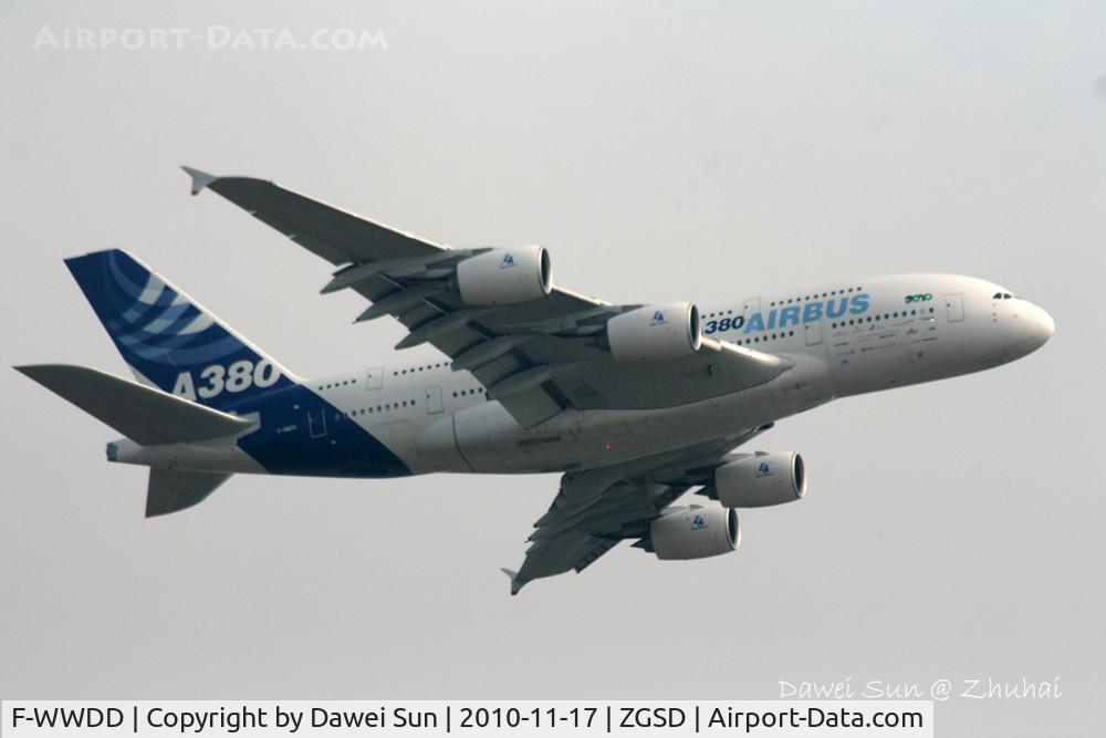 F-WWDD, 2005 Airbus A380-861 C/N 004, airshow