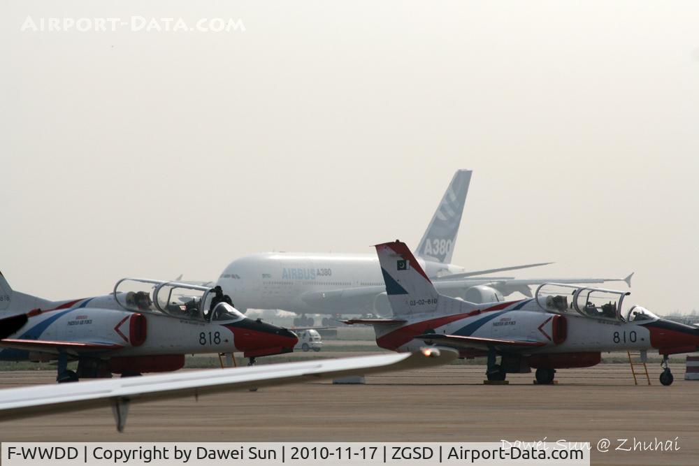 F-WWDD, 2005 Airbus A380-861 C/N 004, @ zhuhai