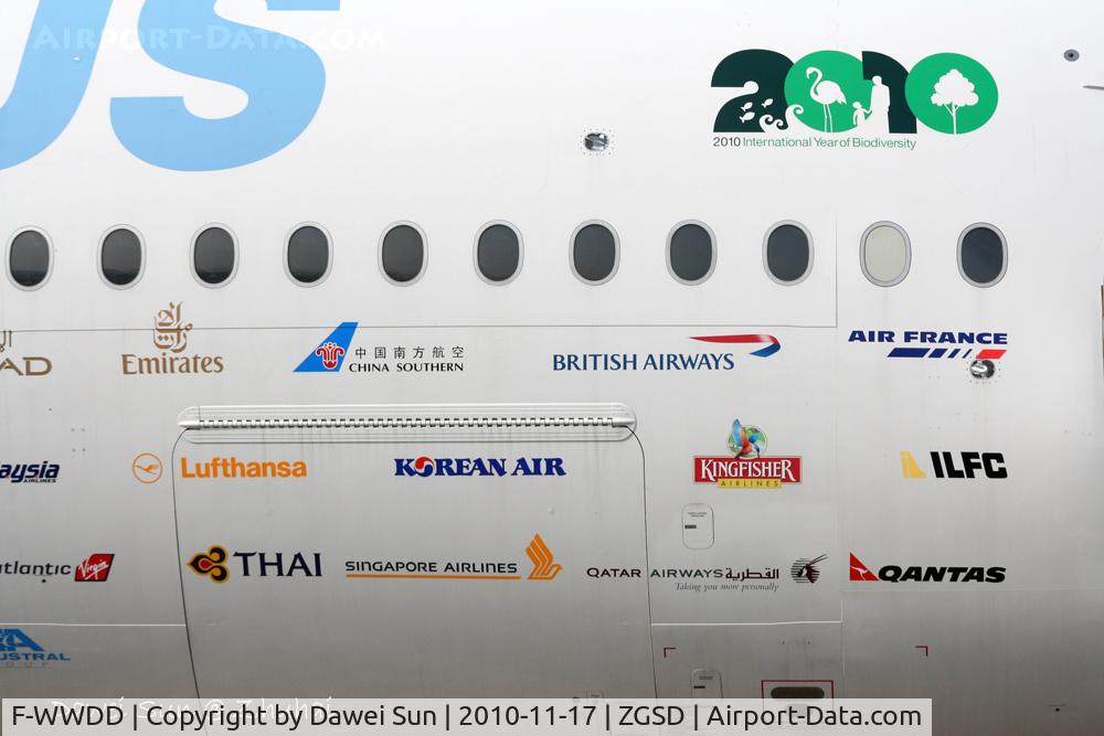 F-WWDD, 2005 Airbus A380-861 C/N 004, A380 @ Zhuhai