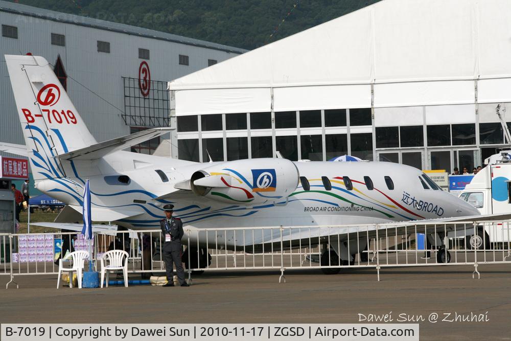 B-7019, Cessna 560XL C/N 560-5118, zhuhai airshow