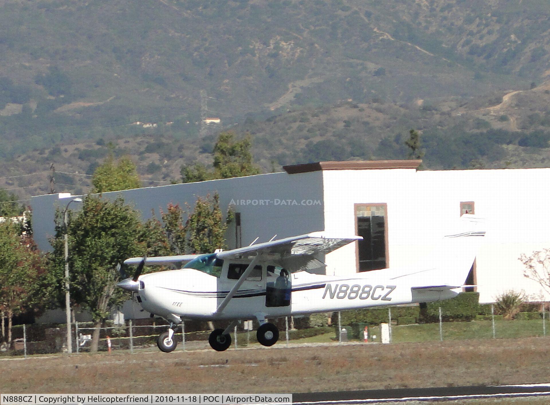 N888CZ, 1974 Cessna 182P Skylane C/N 18263472, Landing on runway 26L